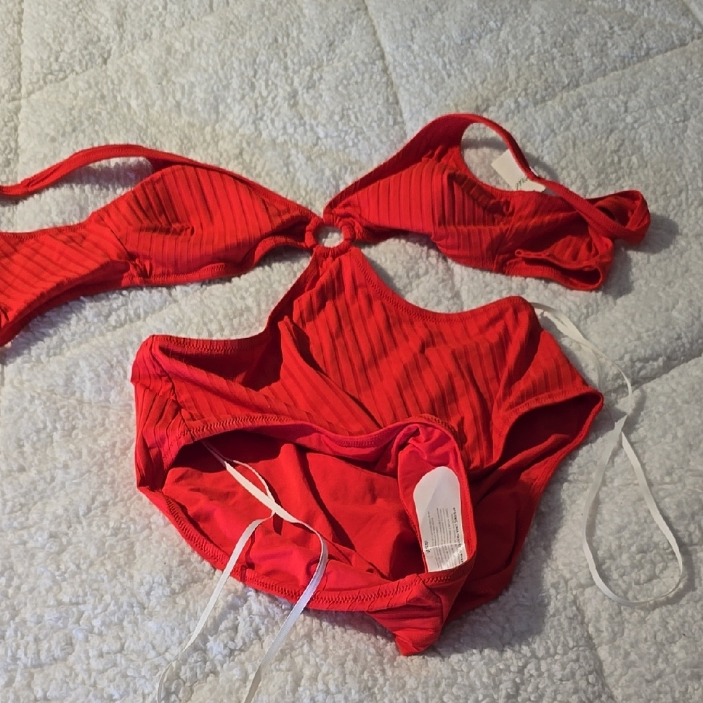Aerie Red Bikini Set